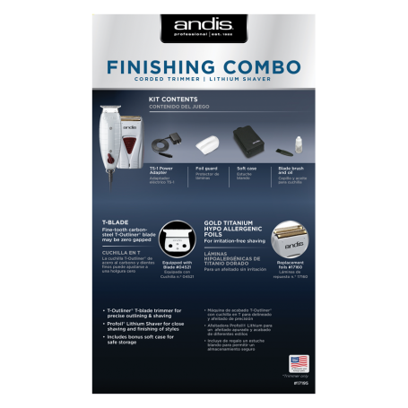 Andis Finishing Combo Collection (17195)