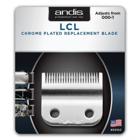 Andis LCL Chrome Plated Replacement Blade - Size 000 -1 (69160)