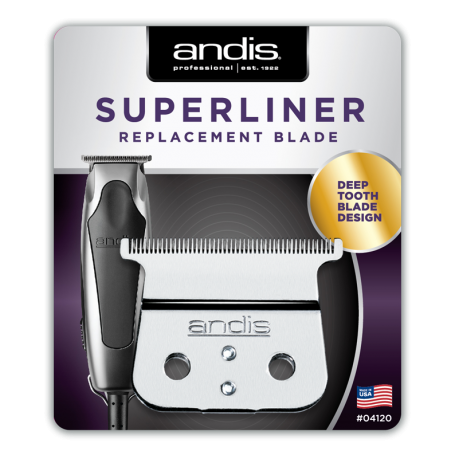 Andis Superliner Carbon Steel Close Cutting T-Blade (04120)