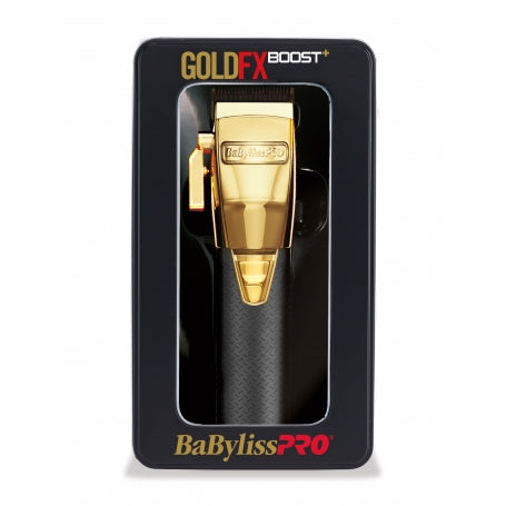 BaByliss PRO Gold FX BOOST+ Metal Lithium Clipper (FX870GBP)