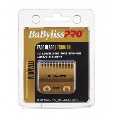 BaByliss PRO Gold Titanium Fade Blade (FX8010G)