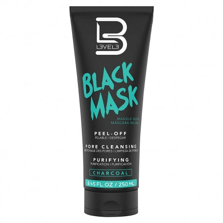 L3VEL3 Purifying & Pore Cleansing Peel-Off Black Charcoal Mask (250ml/8.45oz)