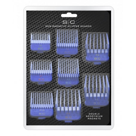 StyleCraft Dub Clipper Guards - Blue (8 Pack)