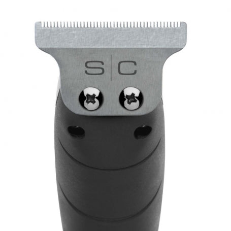 StyleCraft Fixed Stainless Steel Trimmer Blade w/ Stainless Steel Deep-Tooth Cutter (SC522S)