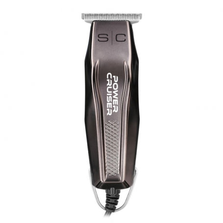 StyleCraft Power Cruiser Corded Trimmer w/ Rotary Motor - Metallic Gunmetal (SC402BK)