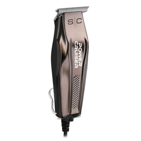 StyleCraft Power Cruiser Corded Trimmer w/ Rotary Motor - Metallic Gunmetal (SC402BK)