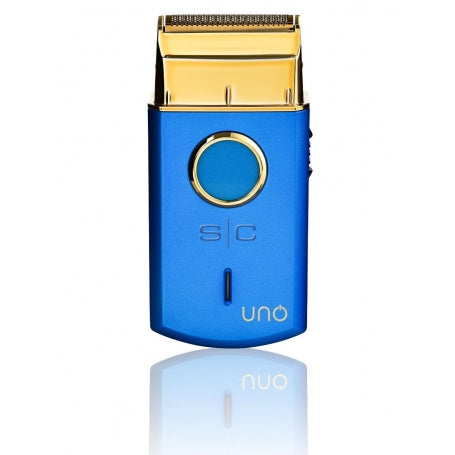 StyleCraft Uno USB Rechargeable Single Foil Shaver - Blue (SCUNOSFSB)