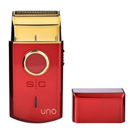 StyleCraft Uno USB Rechargeable Single Foil Shaver - Red (SCUNOSFSR)