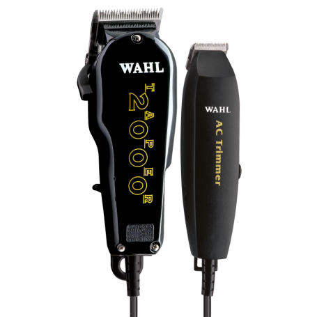 Wahl Professional Essentials Combo (8329) Taper 2000 Clipper (4722-850) + AC Trimmer (8040)